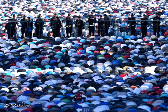 عکس: نماز عید فطر در مسکو
