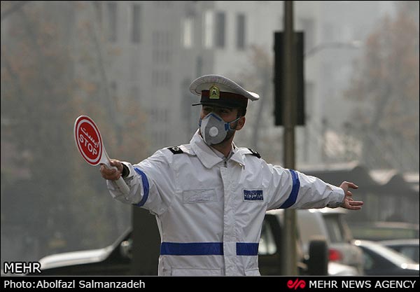 تصاویر: تهران همچنان در وضعیت هشدار