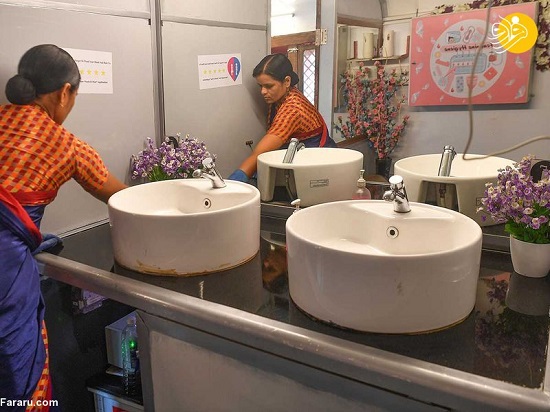 تبدیل اتوبوس به توالت زنان!