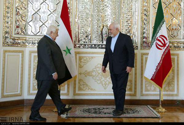 وزیر خارجه سوریه با ظریف دیدار کرد