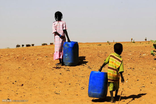 عکس: آوارگان سودانی‎