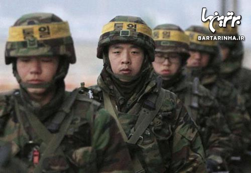 تصاویری از شرایط جنگی در شبه جزیره کره