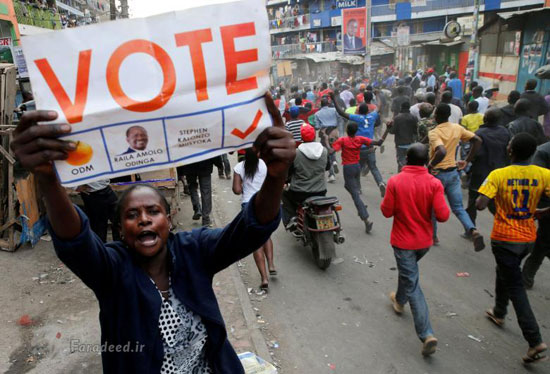 آشوب و قمه‌کشی پس از انتخابات در کنیا