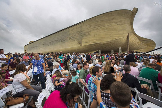 رونمایی از کشتی حضرت نوح در آمریکا