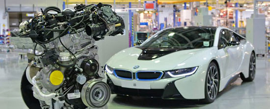 تصاویری از خط تولید BMW I8