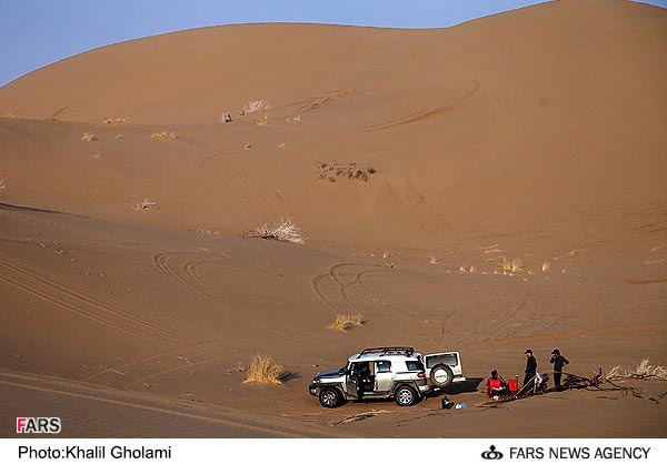 گزارش تصویری از سافاری در کویر مرنجاب