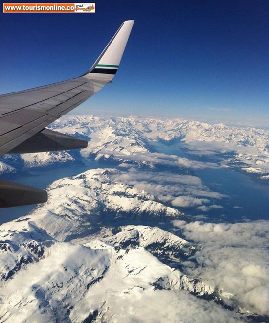 بهترین تصاویری که مسافران از پنجره هواپیما ثبت کرده اند