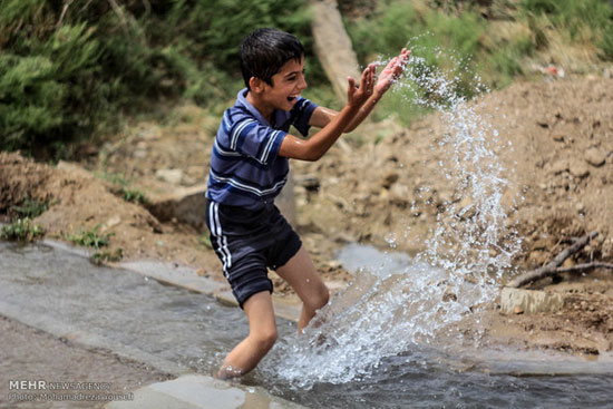 عکس: اوقات فراغت کودکان در تابستان