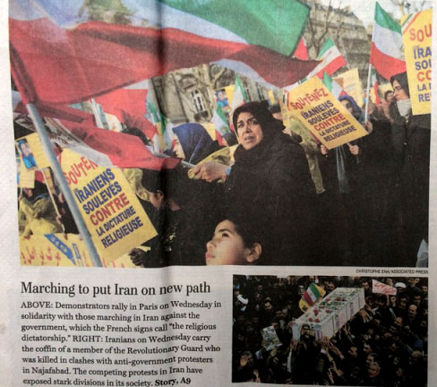 تصاویر جعلیِ باکیفیت از اعتراض‌ های اخیر ایران!