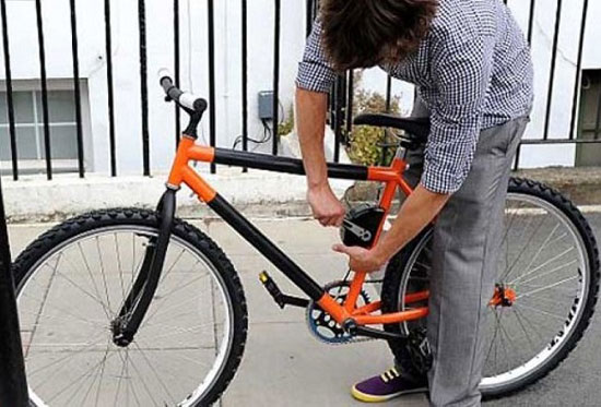 ساخت دوچرخه انعطاف پذیر با سیستم ویژه ضد سرقت