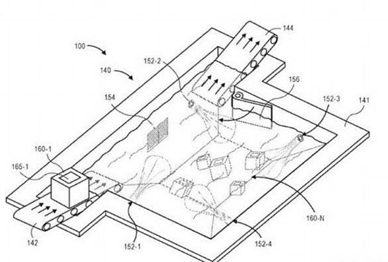 حق امتیاز یک اختراع جدید؛آمازون انبار زیر آۤبی می سازد