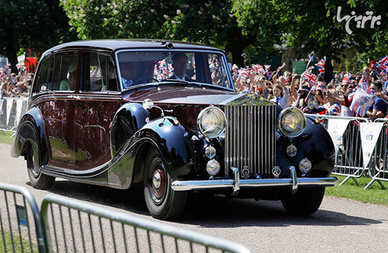 خودرو‌های شاهانه حاضر در مراسم ازدواج پرنس هری