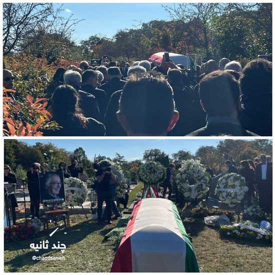 مراسم خاکسپاری اولین رئیس‌جمهور ایران