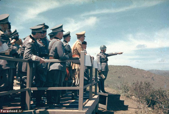 عکس: هیتلر و موسولینی در خیال جنگ