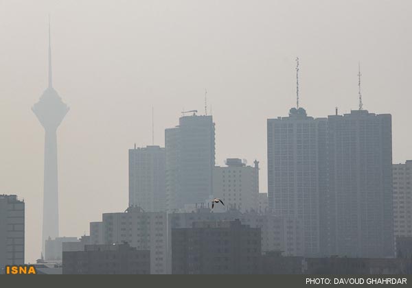 تصاویر: هوای تهران در وضعیت هشدار