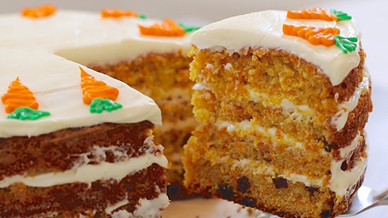 کیک هویج؛ خوشمزه ترین کیک اسفنجی