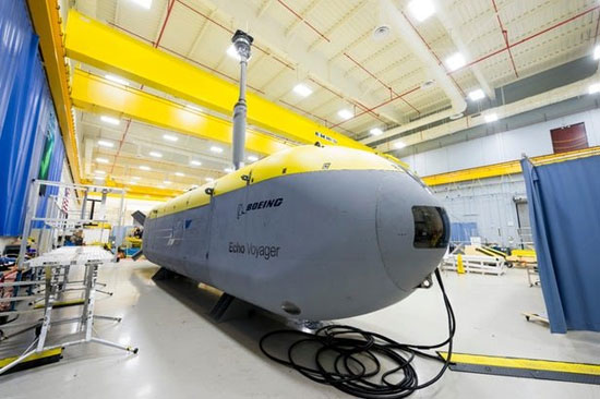راه اندازی زیردریایی خودکار بوئینگ