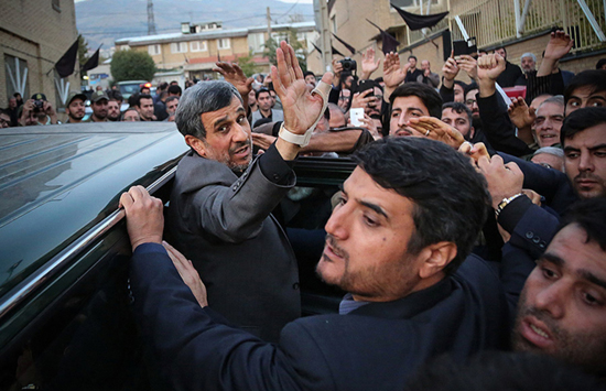 مراسم ختم داود احمدی‌نژاد