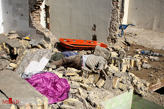 ۳ کشته در ریزش مرگبار ساختمان در مشهد