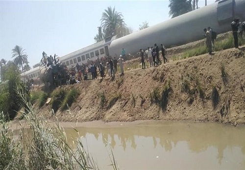 برخورد مرگبار دو قطار در مصر