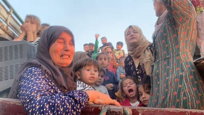 تصویری جانگداز از آوارگیِ کُرد‌های سوریه