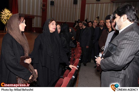 عکس:مراسم یادبود بازیگر جوان سینمای ایران