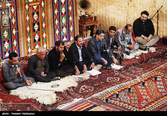 عکس: آیین سنتی شَروه خوانی در بوشهر