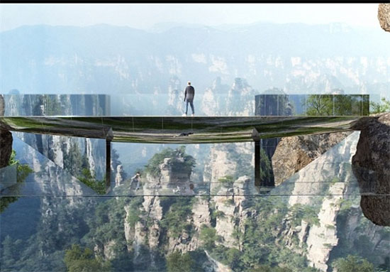 پل نامرئی؛ جدیدترین سازه چینی‌ها