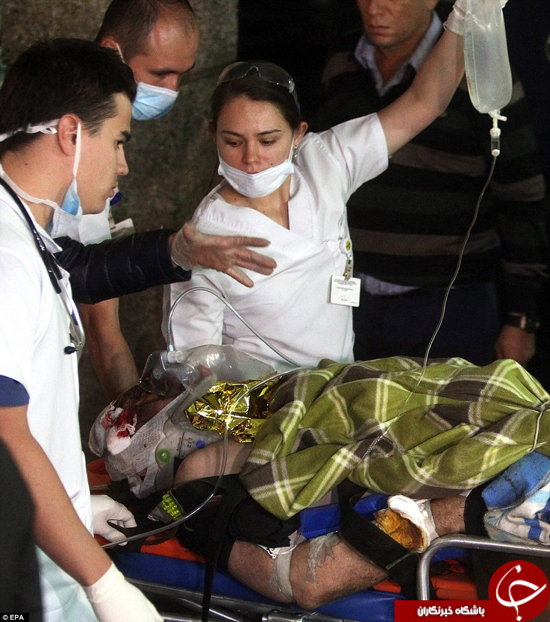 تصاویری از سانحه سقوط هواپیمای برزیل