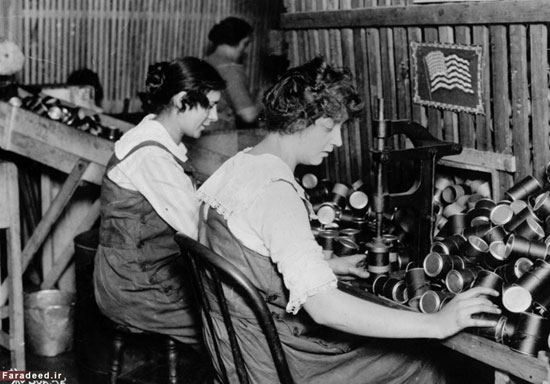عکس: یکصد سال قبل، زنان در محیط کار