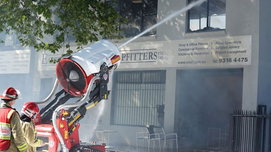 ربات آتش نشان استرالیا +عکس