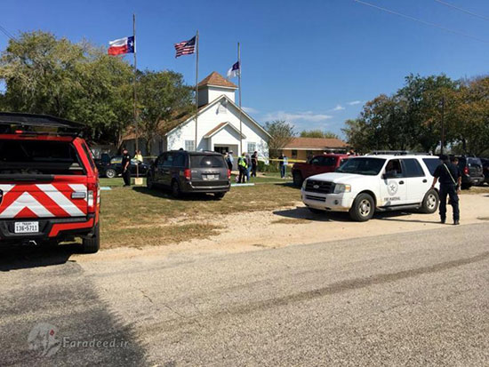 تیراندازی خونبار در کلیسای تگزاس