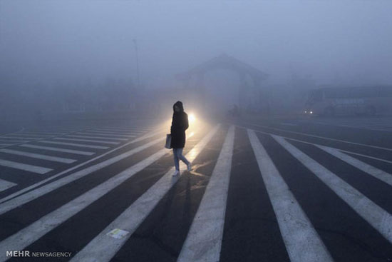 تنفس مرگ در چین +عکس