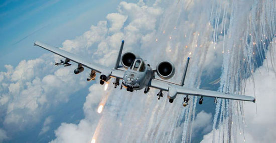 16 هواپیمای جنگی پرسرعت در نیروی هوایی آمریکا