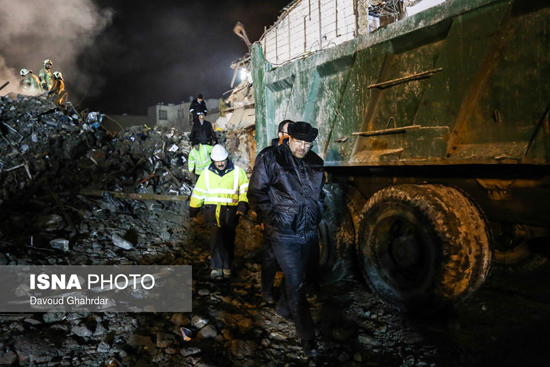 پنجمین روز حادثه پلاسکو