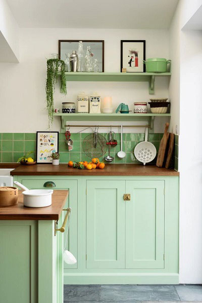 تغییر رنگ آشپزخانه؛ ایده‌هایی که شما را وسوسه می‌کنند!