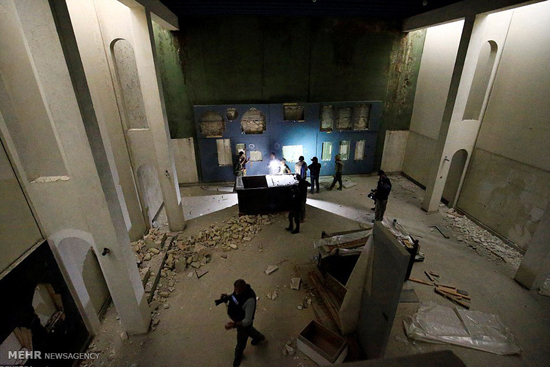 پس گرفتن موزه موصل از دست داعش‎