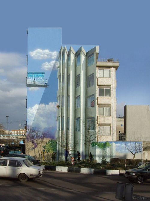 نقاشی های دیواری زیبا در تهران +عکس