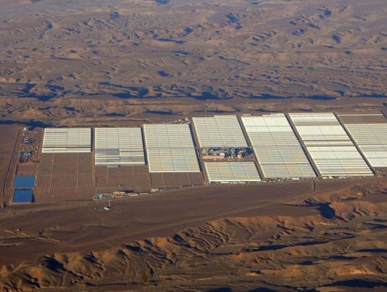 بزرگ‌ترین نیروگاه خورشیدی جهان در مراکش