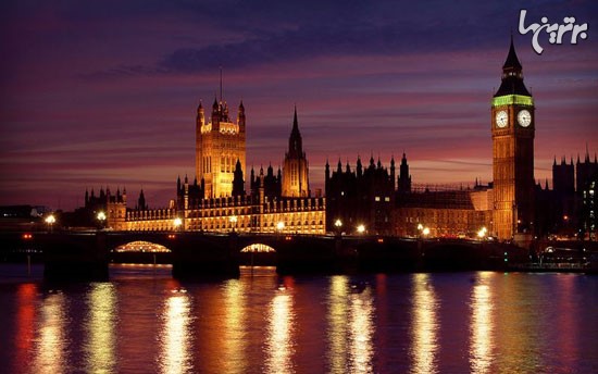 شب های زیبای لندن! +عکس