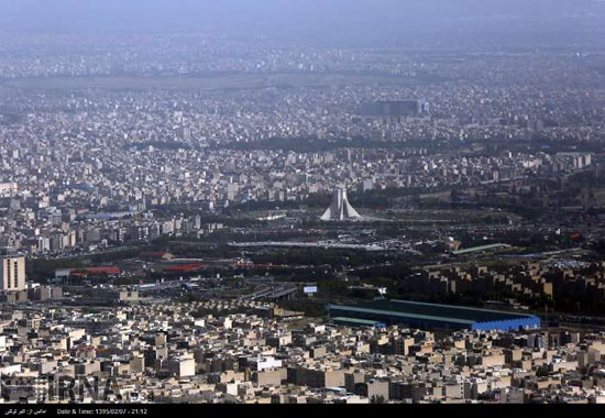 عکس: پرواز بر فراز تهران