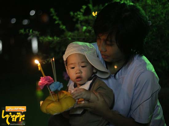به یاد قربانیان سیل تایلند.../گزارش تصویری