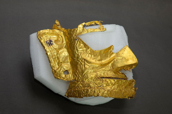 ماسکی از جنس طلا، با قدمتی ۳ هزار ساله در چین