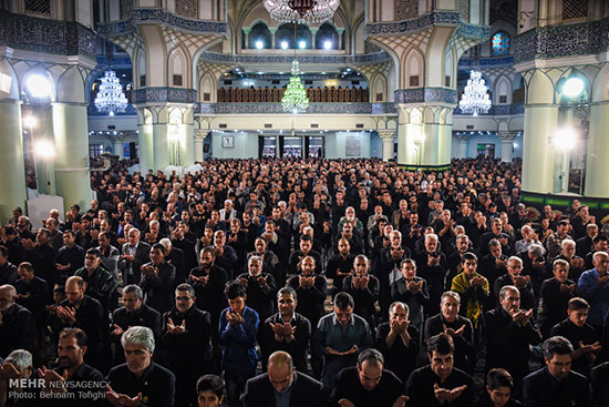 جاماندگان کربلا در حرم حضرت عبدالعظیم