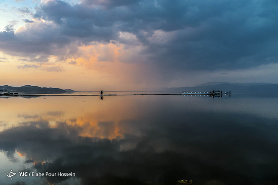 تصاویری زیبا از دریاچه مهارلو