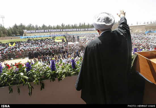 عکس: حسن روحانی در سیستان و بلوچستان