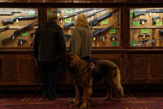 نمایشگاه بزرگ اسلحه در آمریکا