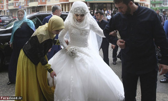 تصاویری از ازدواج اجباری دختر 17 ساله