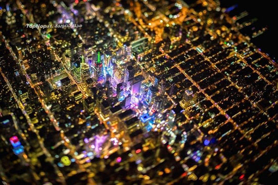 عکس های استثنایی از نیویورک در شب