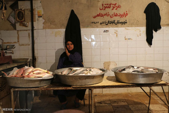 گشتی در بازار ماهی فروشان آبادان
